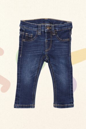 Donkerblauwe jeans - JBC - 68