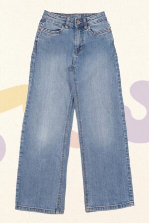 Wijde blauwe jeans - Bel & Bo - 134