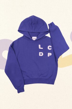 Paarse hoodiesweater - Les Coyotes de Paris - 152