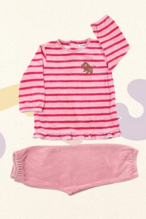 Pyjama velours poedel - Woody - 80